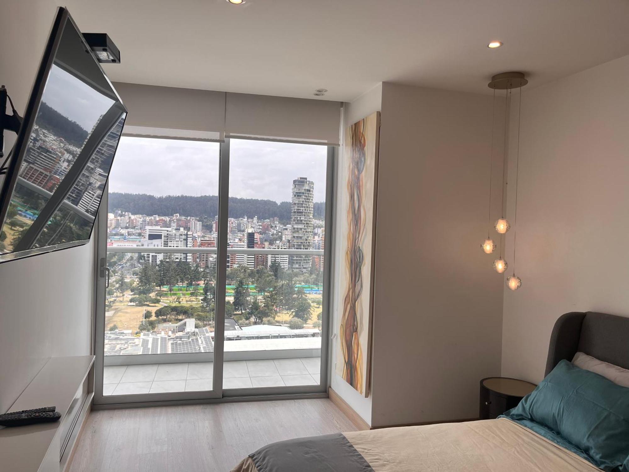 Suite Apartameto 1606 Espectacular Vista La Carolina, Piso 16 One - كويتو المظهر الخارجي الصورة
